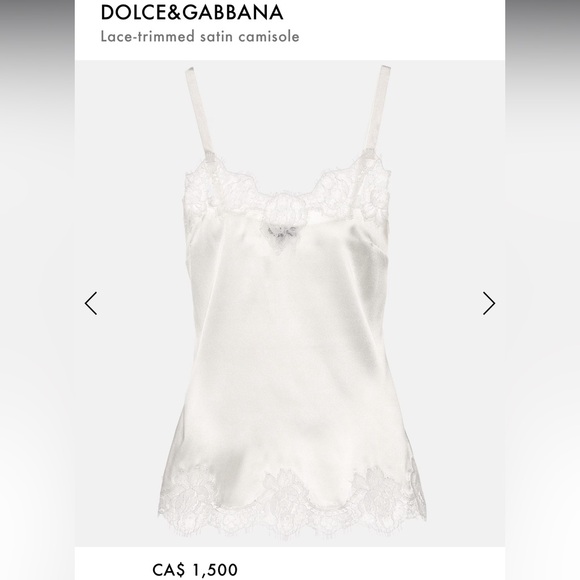 DOLCE & GABBANA lace silk top, size small, AUTHENTIC ‼️ - Picture 3 of 8